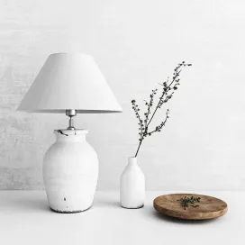 Neptune lamp vase